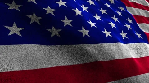 Usa Flag Textile Background, Still Camera Video stock 47029624