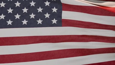 USA Flag Transition On Alpha Stock Footage 301316874