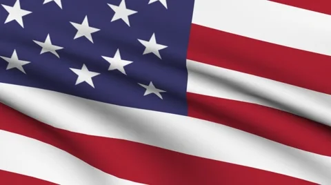 USA Flag transition - dissolve Video stock 1039292