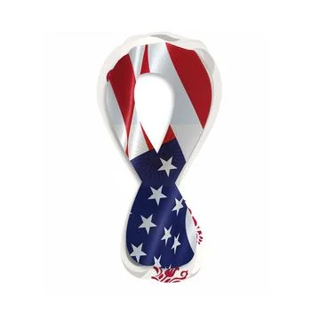 USA Flag World Cup logo Stock Illustration