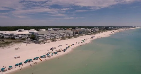 USA Florida Beach Ocean Stock Footage 74587921