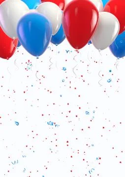 USA Holiday Background Stock Illustration