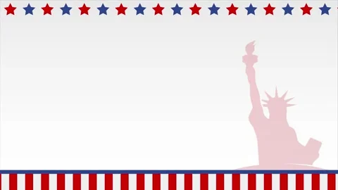 USA Independence Day Background Seamless looping animation, copy space area 스톡 동영상 290841520