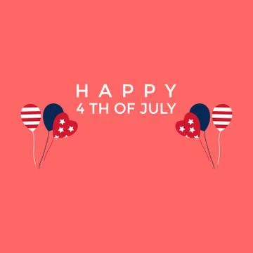 USA INDEPENDENCE DAY Stock Illustration