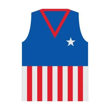 Usa Jersey Stock-Illustration