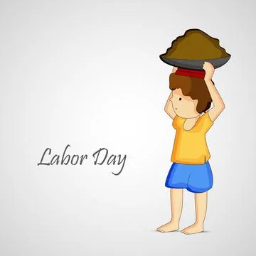 USA Labor Day 库存插图