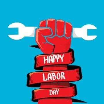 Usa labor day vector background Stock Illustration