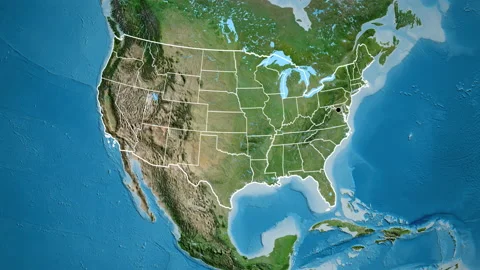 Usa Map Stock Footage ~ Royalty Free Stock Videos | Pond5