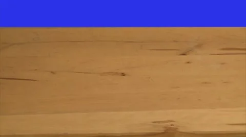 USA Man shows Passport / blue screen 720p Stock Footage