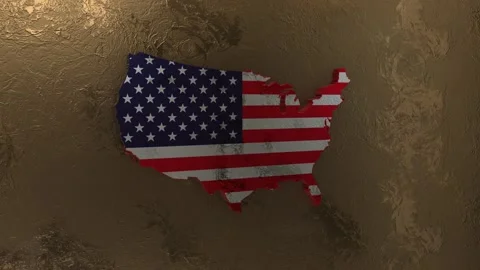 USA Map, Stock Footage 277869127