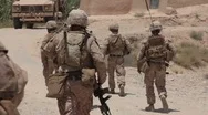 Usa Marines In Afghanistan Stock Footage