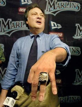 Usa Mlb Marlins Ring - Mar 2004 스톡 사진