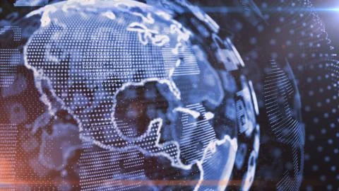 USA Network system transfer of secure data in the blockchain over network イラスト素材