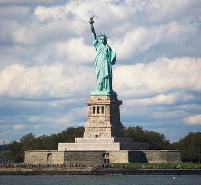 USA, New York City, Statue of Liberty Stock Photos