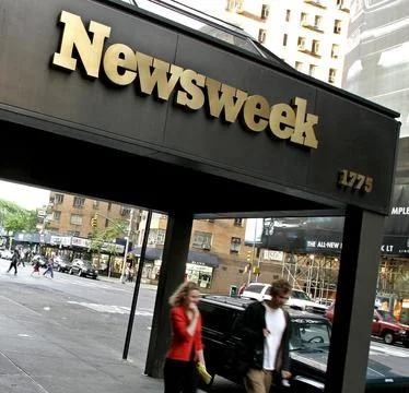 Usa Newsweek Apologized For Errors - May 2005 写真素材