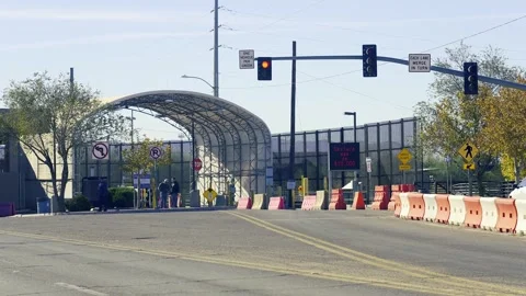 USA Port of Entry Stock Footage 267522868