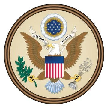 USA seal Stock-Illustration