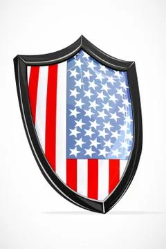 Usa shield Stock Illustration