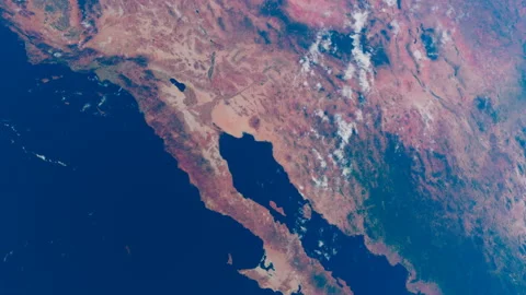 USA from Space Zoom Out. North America and United States from Space Orbit Stock Footage 326452653