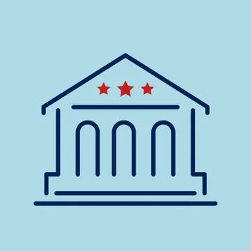 USA supreme court Ilustración de archivo