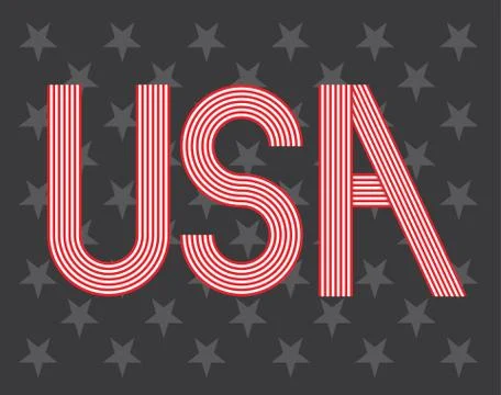 Usa symbol Stock Illustration