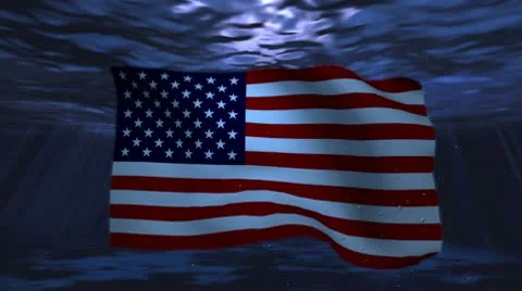 USA underwater background for negative image footage Video stock 10598513