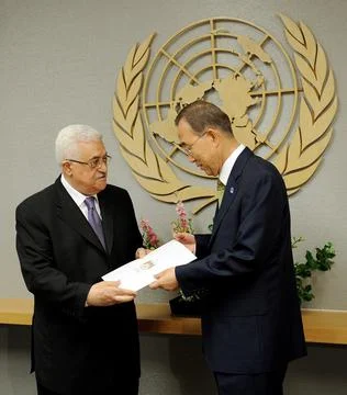 Usa United Nations Palestine - Sep 2011 Stock Photos
