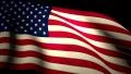 USA US American Flag Closeup Waving Backlit Seamless Loop CG 4K 4k or 4k+ Resolution