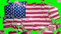 USA US collapse flag United States of America American 4k 4k or 4k+ Resolution