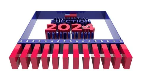 USA VOTE Stock Illustration