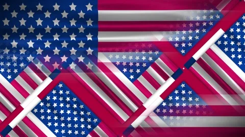 Usa waving flag background. concept for national holiday and events celebrati Stock Footage 310398905