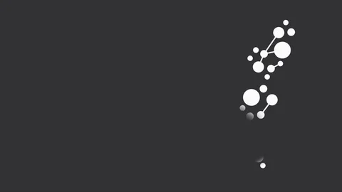 USA White Map Networking Video Logo Animation Video stock 71145087