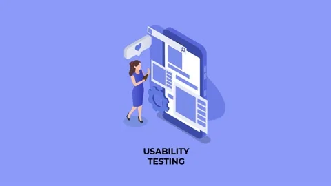 Usability testing - mobile app design Stock Footage 237062319