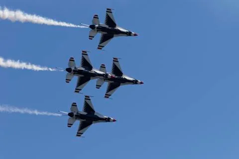 USAF Thunderbirds. Stock Photos