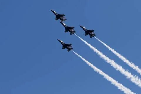 USAF Thunderbirds. Stock Photos