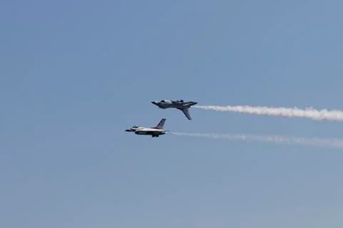 USAF Thunderbirds. Stock Photos