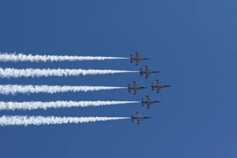 USAF Thunderbirds. Stock Photos
