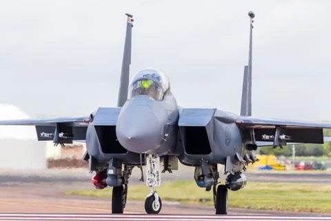 USAFE F-15E Strike Eagle Stock Photos