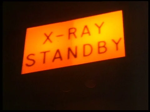 Usage of x-ray technology for painting, UK 1992 Video stock 136687118