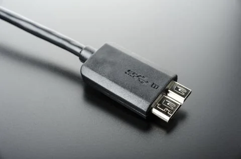 USB 3.0 Cable Foto stock