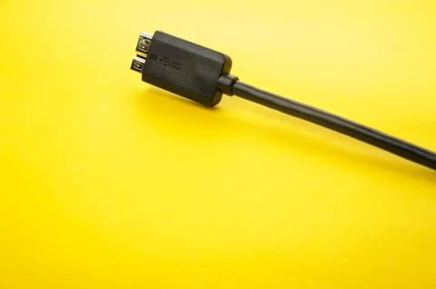 USB 3.0 Cable Stock Photos