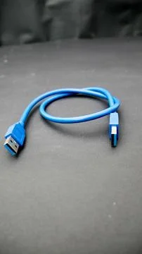 Usb 3.0 cable type A to type A Stock Photos