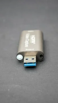 USB 3.0 Video Capture Device Stock Photos