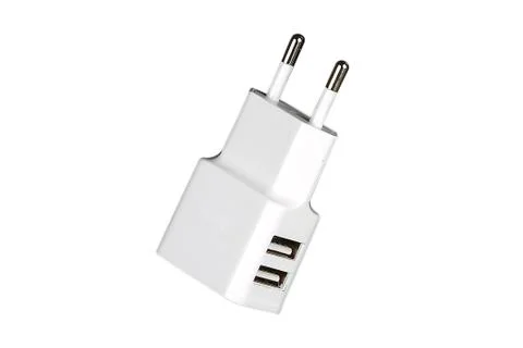Usb adapter isolated Fotos de archivo