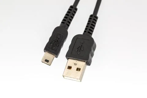 USB and mini USB Stock Photos