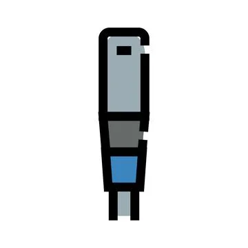 Usb c connector illustrating data transfer and charging 스톡 일러스트