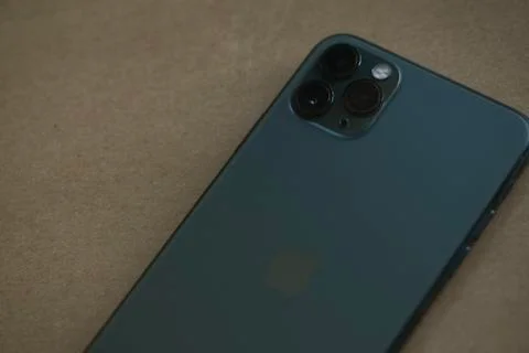 USB-C type to Lightning fast charging cable of with iPhone 11 Pro Ma Stock Photos