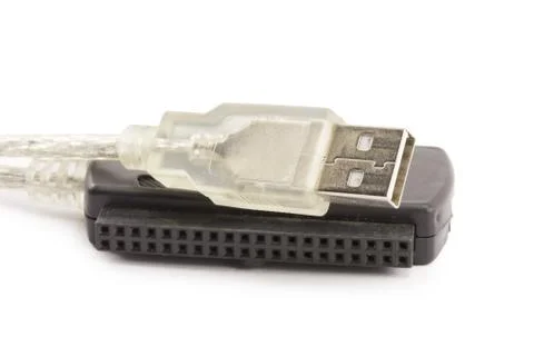 Usb cable adapter Stock Photos