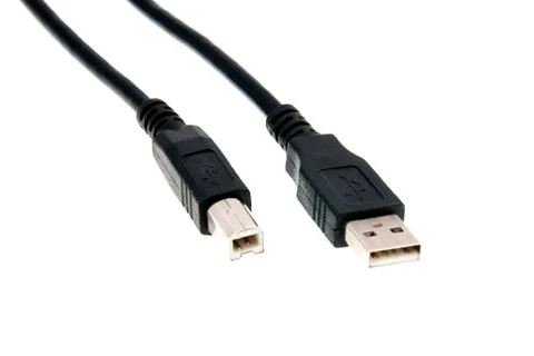 Usb Cable Conection Stock Photos