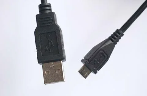 The USB Cable Duo Stock Photos